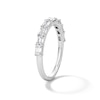 Thumbnail Image 4 of 1 CT. T.W. Emerald-Cut Lab-Grown Diamond Anniversary Band in 14K White Gold (F/VS2)