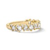 Thumbnail Image 2 of 1 CT. T.W. Multi-Shape Certified Lab-Grown Diamond Anniversary Scatter Band in 14K Gold (F/VS2)