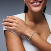Thumbnail Image 2 of 3 CT. T.W. Lab-Grown Diamond Tennis Bracelet in Sterling Silver (F/SI2)