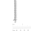 Thumbnail Image 3 of 3 CT. T.W. Lab-Grown Diamond Tennis Bracelet in Sterling Silver (F/SI2)