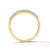 Thumbnail Image 3 of 1/4 CT. T.W. Diamond Zig Zag Stackable Band in 10K Gold