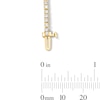 Thumbnail Image 2 of 2 CT. T.W. Lab-Grown Diamond Line Bracelet in Sterling Silver with 10K Gold Plate (F/VS2)