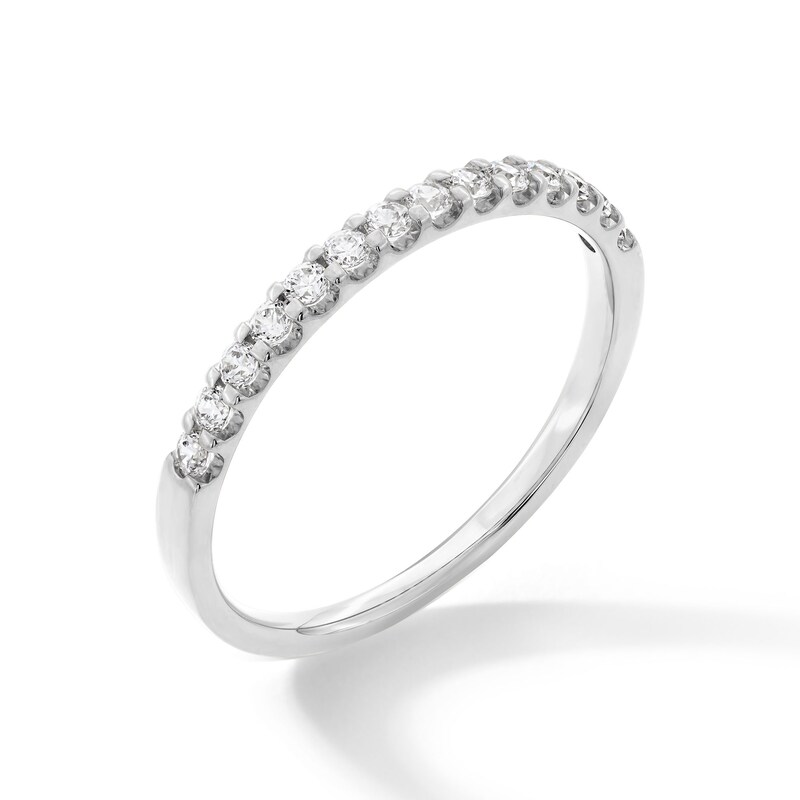 Main Image 3 of 1/4 CT. T.W. Certified Diamond Band in Platinum (I/SI2)