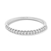 Thumbnail Image 1 of 1/6 CT. T.W. Diamond 17-Stone Anniversary Band in Platinum