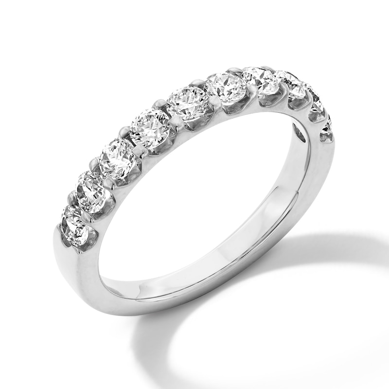 Main Image 3 of 1 CT. T.W. Lab-Grown Diamond Anniversary Band in Platinum (F/VS2)