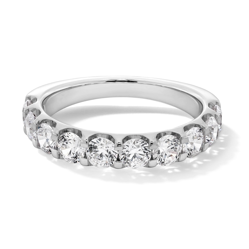 Main Image 1 of 1-1/2 CT. T.W. Lab-Grown Diamond Anniversary Band in Platinum (F/VS2)