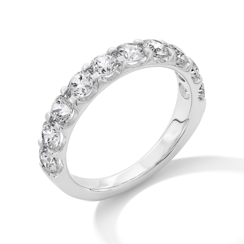 Main Image 3 of 1-1/2 CT. T.W. Lab-Grown Diamond Anniversary Band in Platinum (F/VS2)