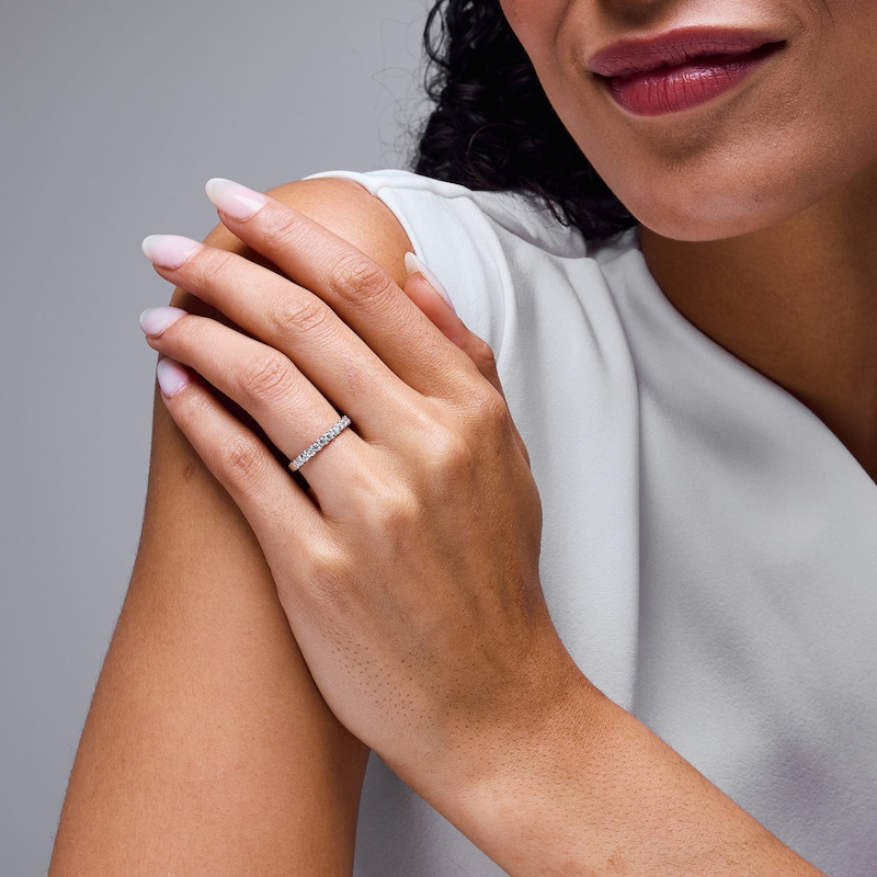 Main Image 2 of 1/2 CT. T.W. Diamond Anniversary Band in Platinum