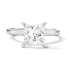 Thumbnail Image 1 of 2 CT. T.W. Princess-Cut Certified Lab-Grown Diamond Solitaire Engagement Ring in Platinum (F/VS2)
