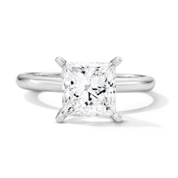 2 CT. T.W. Princess-Cut Certified Lab-Grown Diamond Solitaire Engagement Ring in Platinum (F/VS2)