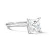 Thumbnail Image 4 of 2 CT. T.W. Princess-Cut Certified Lab-Grown Diamond Solitaire Engagement Ring in Platinum (F/VS2)