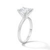 Thumbnail Image 5 of 2 CT. T.W. Princess-Cut Certified Lab-Grown Diamond Solitaire Engagement Ring in Platinum (F/VS2)