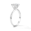Thumbnail Image 4 of 1-1/2 CT. T.W. Oval Certified Lab-Grown Diamond Solitaire Engagement Ring in Platinum (F/VS2)