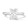Thumbnail Image 1 of 2 CT. T.W. Radiant-Cut Certified Lab-Grown Diamond Solitaire Engagement Ring in Platinum (F/VS2)