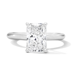 2 CT. T.W. Radiant-Cut Certified Lab-Grown Diamond Solitaire Engagement Ring in Platinum (F/VS2)