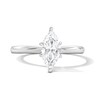 Thumbnail Image 1 of 1 CT. T.W. Marquise-Cut Certified Lab-Grown Diamond Solitaire Engagement Ring in Platinum (F/VS2)
