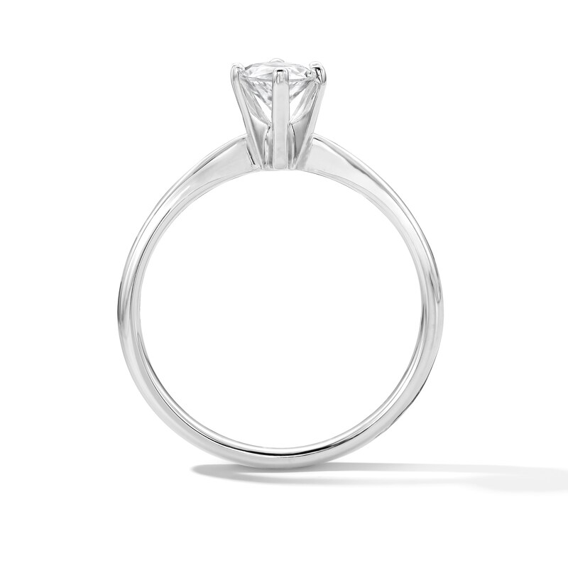 Main Image 2 of 1 CT. T.W. Marquise-Cut Certified Lab-Grown Diamond Solitaire Engagement Ring in Platinum (F/VS2)