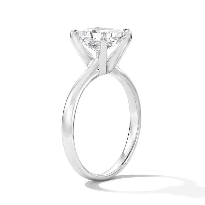 Main Image 3 of 1-1/2 CT. T.W. Princess-Cut Certified Lab-Grown Diamond Solitaire Engagement Ring in Platinum (F/VS2)