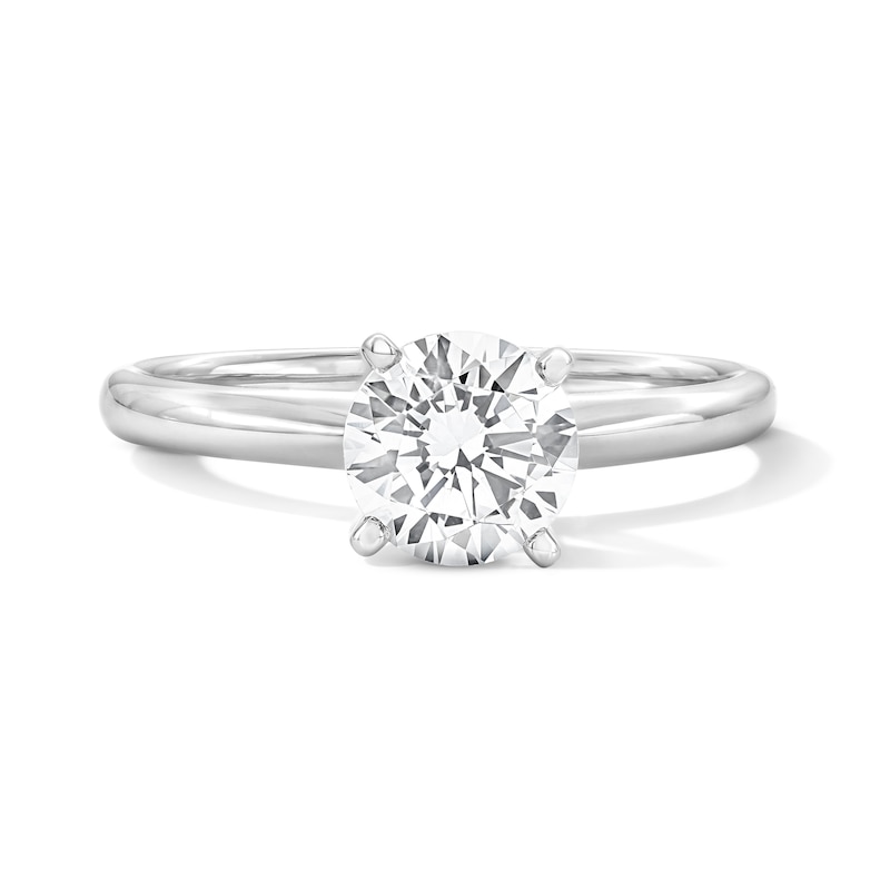 Main Image 1 of 1 CT. T.W. Certified Lab-Grown Diamond Solitaire Engagement Ring in Platinum (F/VS2)