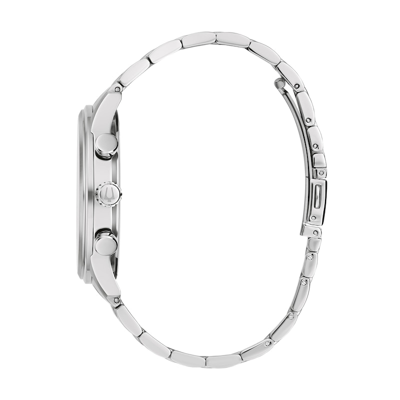 Main Image 2 of Men's Bulova Classic Chronograph Watch with Black Dial (Model: 96A295)