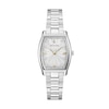 Thumbnail Image 1 of Ladies' Bulova Tank Watch with Diamond Accents and Silver-Tone Dial (Model: 96P232)