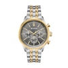 Thumbnail Image 1 of Men's Bulova Two-Tone IP Chronograph Watch with Grey Dial (Model: 98A215)