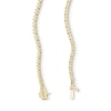 Thumbnail Image 3 of 3 CT. T.W. Lab-Grown Diamond Tennis Necklace in 10K Gold (F/VS2) - 16"