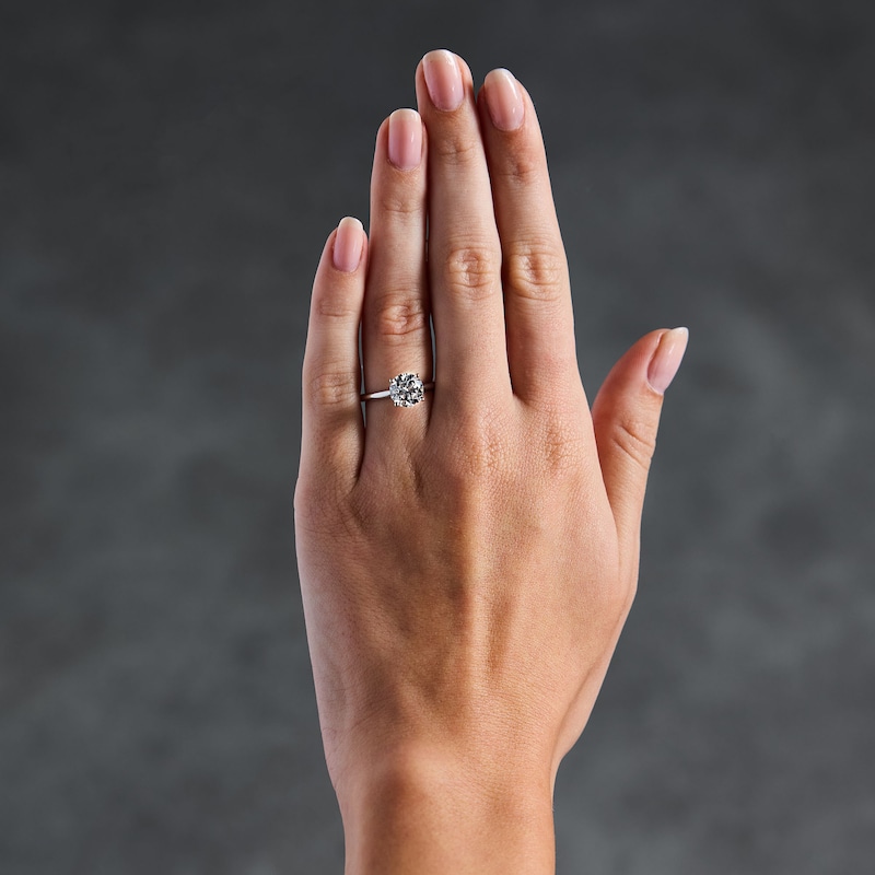 Main Image 2 of 2 CT. T.W. Certified Lab-Grown Diamond Solitaire Engagement Ring in Platinum (F/VS2)