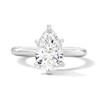 Thumbnail Image 1 of 2 CT. T.W. Pear-Shaped Certified Lab-Grown Diamond Solitaire Engagement Ring in Platinum (F/VS2)