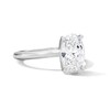 Thumbnail Image 3 of 2 CT. T.W. Oval Certified Lab-Grown Diamond Solitaire Engagement Ring in Platinum (F/VS2)