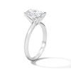 Thumbnail Image 4 of 2 CT. T.W. Oval Certified Lab-Grown Diamond Solitaire Engagement Ring in Platinum (F/VS2)
