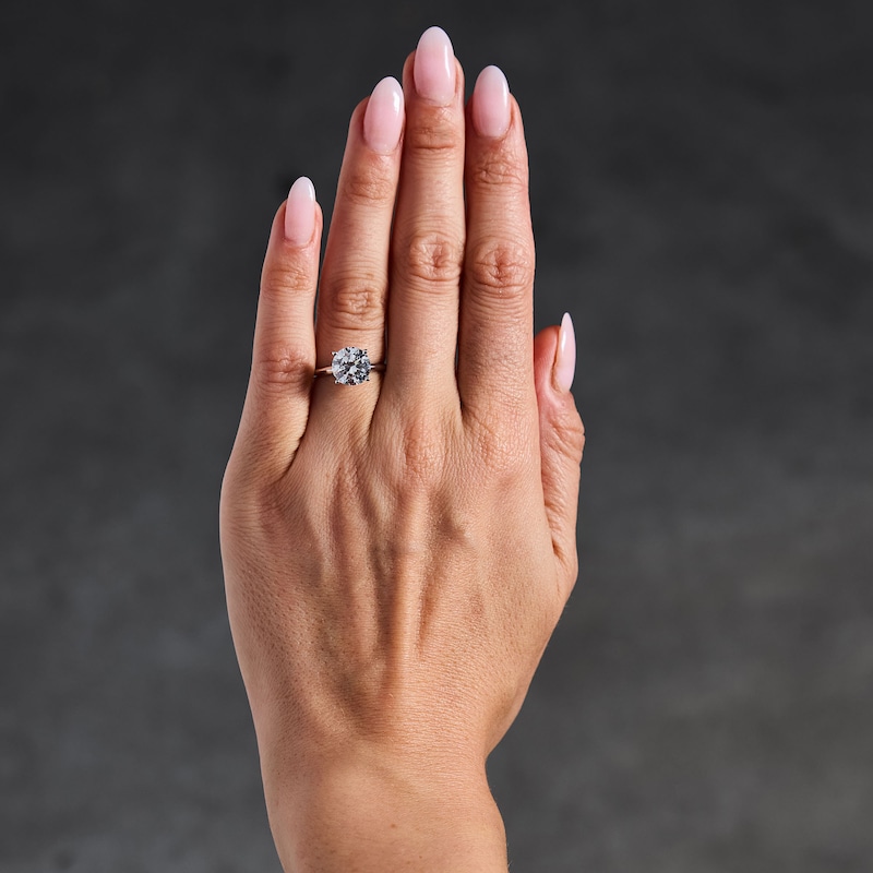 Main Image 2 of 3 CT. T.W. Certified Lab-Grown Diamond Solitaire Engagement Ring in Platinum (F/VS2)