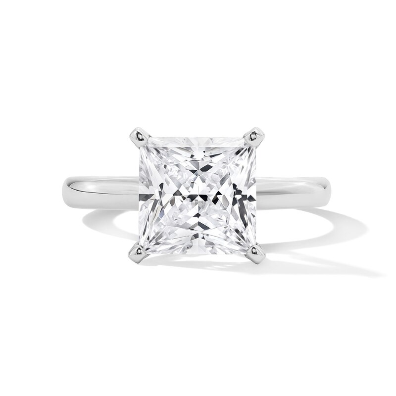 Main Image 1 of 3 CT. T.W. Princess-Cut Certified Lab-Grown Diamond Solitaire Engagement Ring in Platinum (F/VS2)