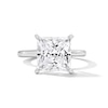 Thumbnail Image 1 of 4 CT. T.W. Princess-Cut Certified Lab-Grown Diamond Solitaire Engagement Ring in Platinum (F/VS2)