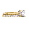 Thumbnail Image 3 of 2 CT. T.W. Certified Lab-Grown Diamond Solitaire Bridal Set in 14K Gold (F/VS2)