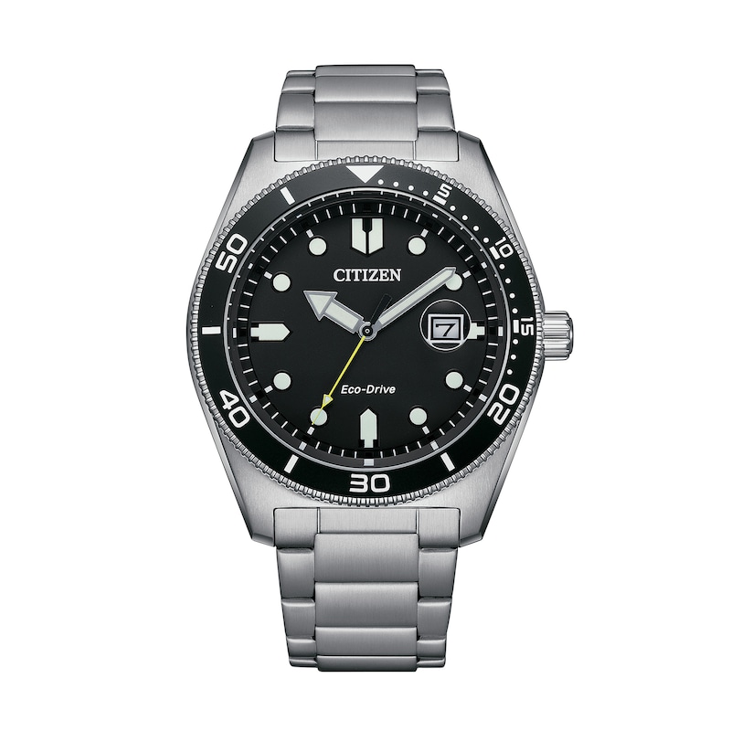 Main Image 1 of Men's Citizen Eco-Drive® Sport Casual Watch with Black Dial (Model: AW1760-81E)