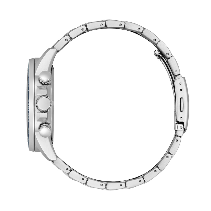 Main Image 2 of Men's Citizen Eco-Drive® Weekender Brycen Chronograph Watch with Blue Dial (Model: CA0781-50L)