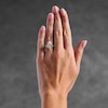 Thumbnail Image 2 of 4 CT. T.W. Pear-Shaped Certified Lab-Grown Diamond Bridal Set in 14K Gold (F/VS2)