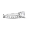 Thumbnail Image 3 of 2 CT. T.W. Certified Lab-Grown Diamond Solitaire Bridal Set in 14K White Gold (F/VS2)