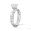 Thumbnail Image 4 of 2 CT. T.W. Certified Lab-Grown Diamond Solitaire Bridal Set in 14K White Gold (F/VS2)