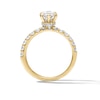 Thumbnail Image 2 of 2 CT. T.W. Marquise-Cut Certified Lab-Grown Diamond Solitaire Bridal Set in 14K Gold (F/VS2)