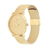 Thumbnail Image 2 of Ladies' Coach Gold-Tone IP Analog Watch with Gold-Tone Dial and Mesh Band (Model: 14504553)
