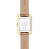 Thumbnail Image 3 of Ladies' Coach Mara Gold-Tone IP Analog Watch with Ivory Dial and Brown Leather Strap (Model: 14504617)