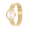 Thumbnail Image 2 of Ladies' Coach Gold-Tone IP Analog Watch with Silver-Tone Dial and Mesh Band (Model: 14504223)