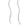 Thumbnail Image 3 of 2.0mm Box Chain Necklace in Solid Sterling Silver - 22"