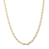 Thumbnail Image 1 of 3.5mm Diamond-Cut Valentino Chain Necklace in Solid 10K Yellow Gold - 20"