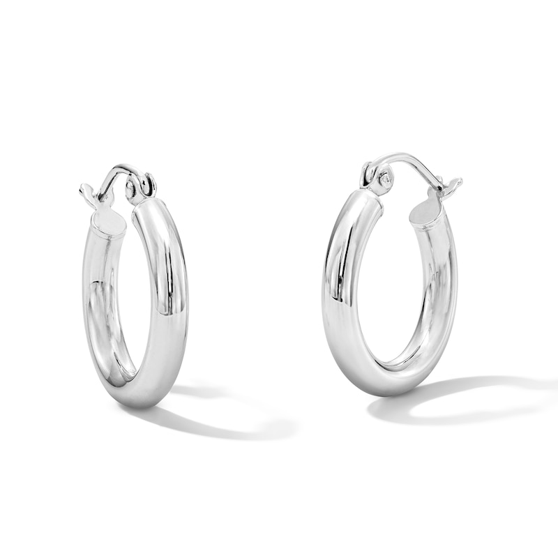Main Image 1 of 15.0mm Hoop Earrings in Sterling Silver