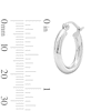 Thumbnail Image 2 of 15.0mm Hoop Earrings in Sterling Silver