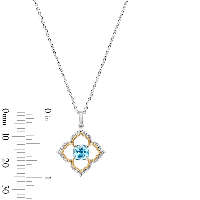 Main Image 3 of SLV 14KYGP 1/10CTTW