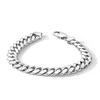 Thumbnail Image 1 of 11.0mm Miami Cuban Curb Chain Bracelet in Solid Sterling Silver - 8.5"